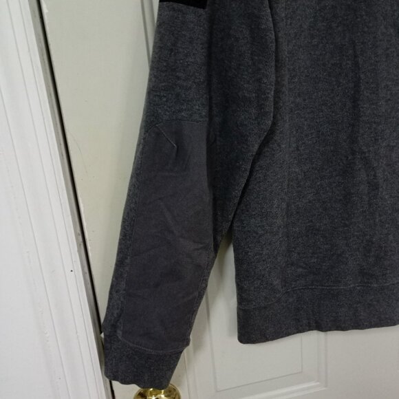 Ben Sherman Heritage Sweaters Charcoal Gray Zip Up Men Warm Layer Coat Sz L - Picture 9 of 11